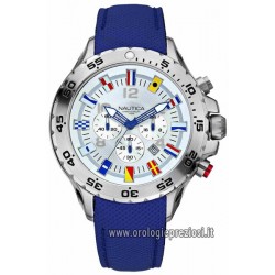 Watch Strap for Nautica Nst Yachtimer Chronograph Blue