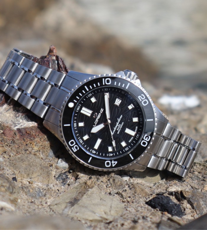 Orologio Lorenz Montenapoleone Diver 090010AA Nero