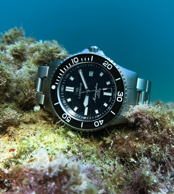 Orologio Lorenz Montenapoleone Diver 090010AA Nero