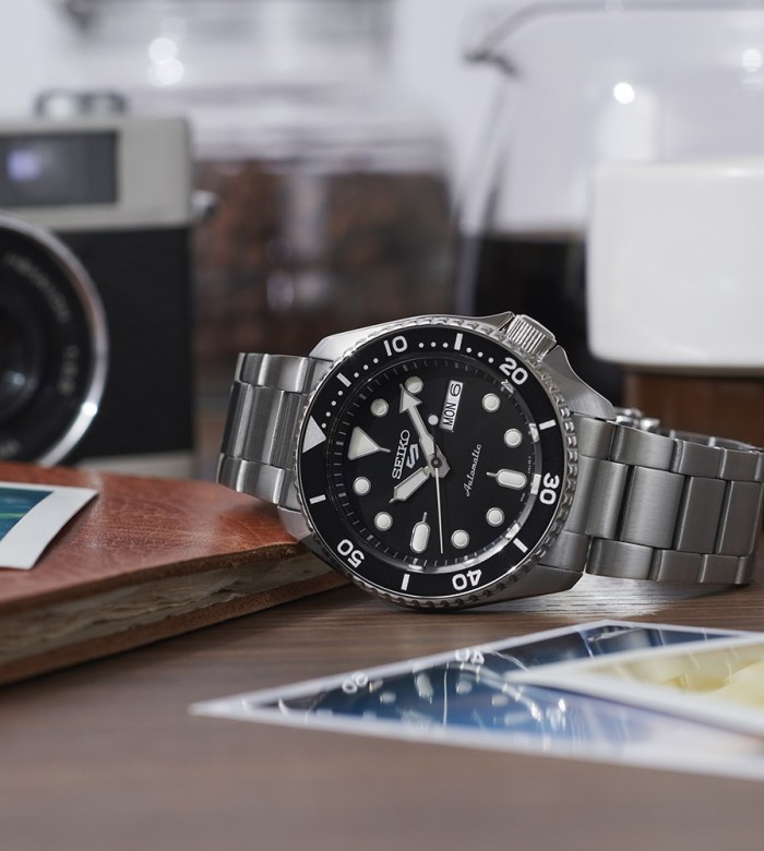 Orologio Seiko 5 Sports SRPD55K1 Nero