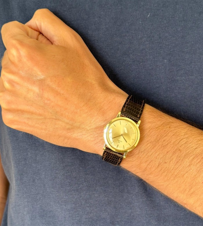 Orologio Omega Ultra Piatto in Oro 18Kt