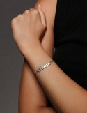 Bracciale Nome Personalizzato in Argento