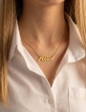 Collana con Nome Personalizzato in Oro
