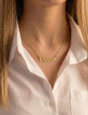 Collana con Nome Personalizzato in Oro