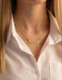 Collana con Nome Personalizzato in Oro