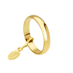Fede Nuziale UNOAERRE gr. 3 Classica in Oro Giallo 18 Kt