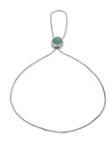 Solaris – bracciale baciamano  in argento naturale e pietra - MPBR3253